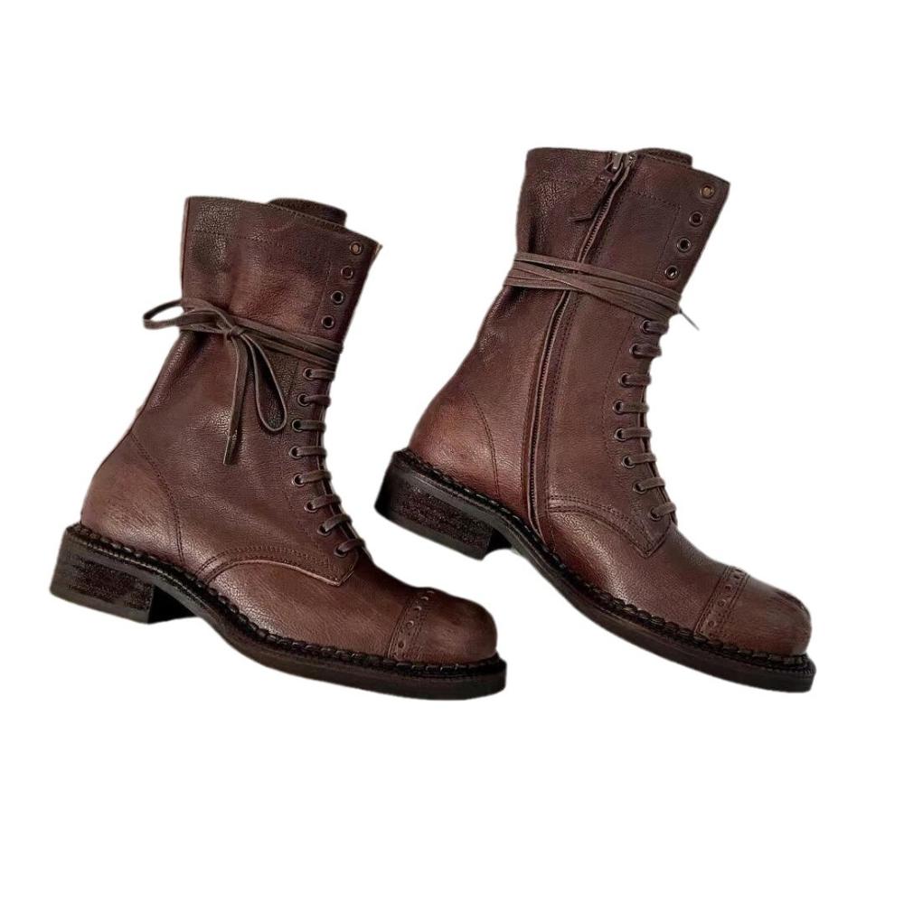 Boots |  Damen Mustang Schnür Boot