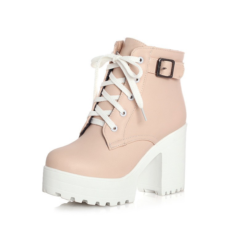 Boots |  Damen Schnür Boot