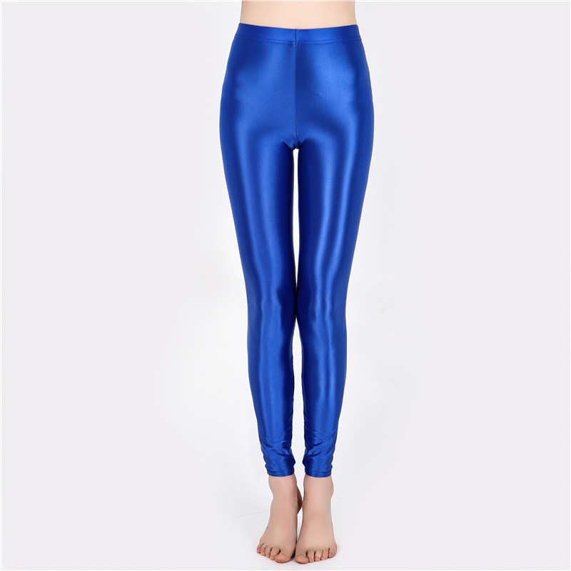 Hosen |  Damen Trendige Lederimitat Leggings