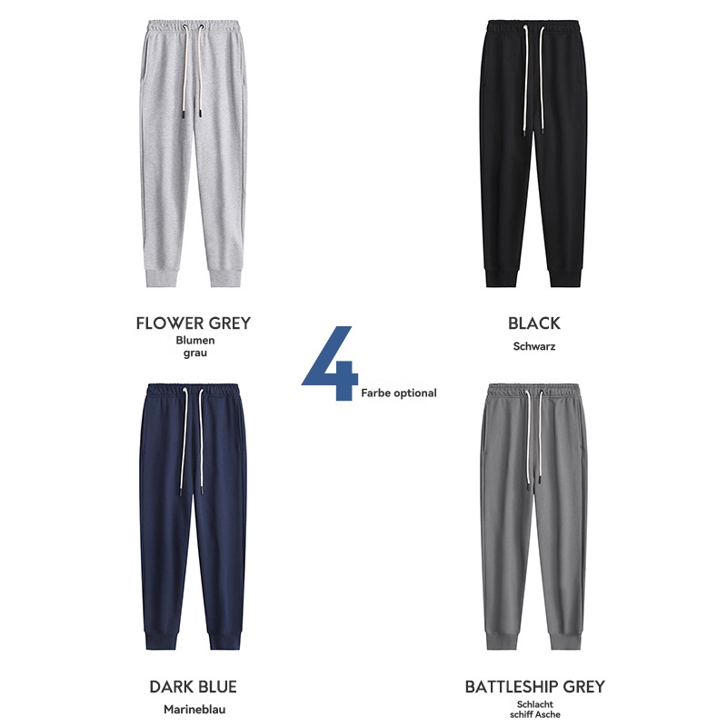 Hosen |  Herren Jogginganzug (2-Tlg. Set) Aus Reiner Baumwolle