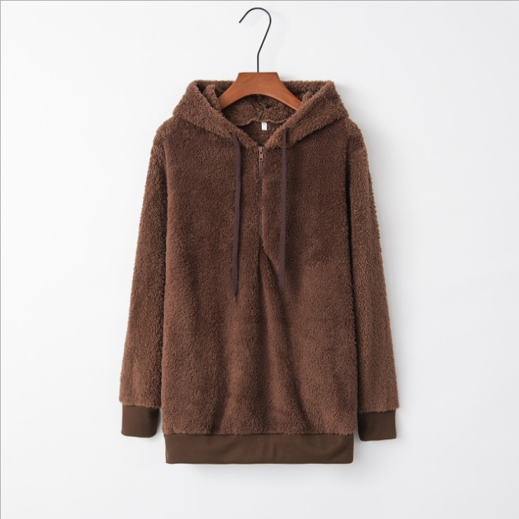 Jacken & Mäntel |  Damen Teddy-Fleece Jacke