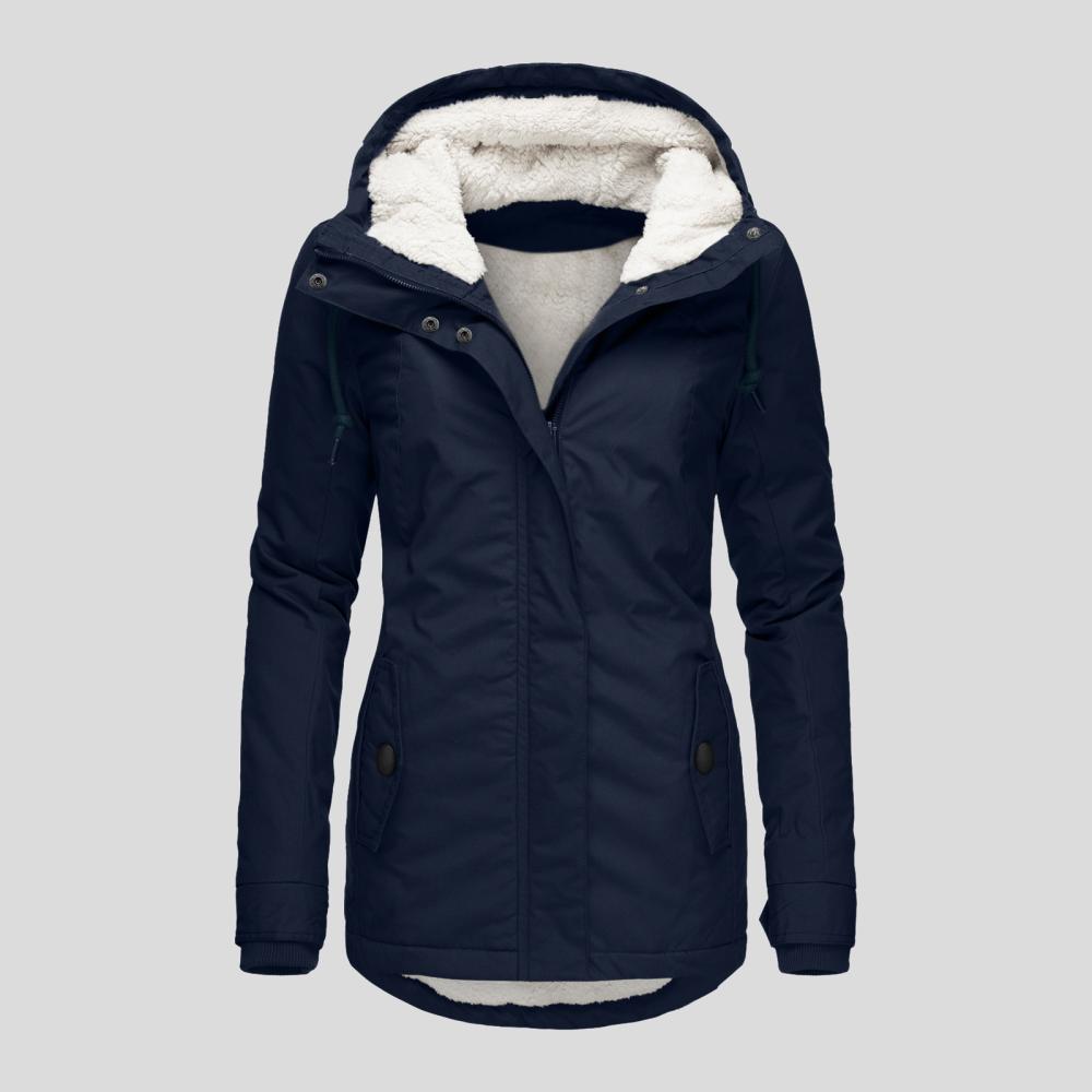 Jacken & Mäntel |  Damen Wattierter Parka Mit Fellimitat-Besatz