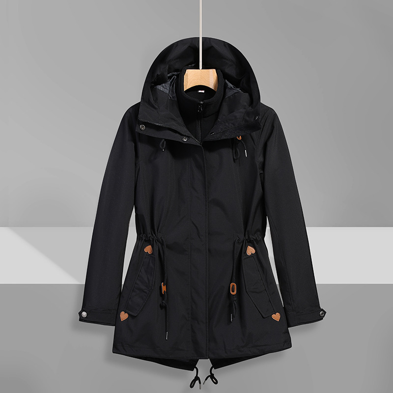 Jacken & Mäntel |  Damen Wattierter Parka Mit Fellimitat-Besatz