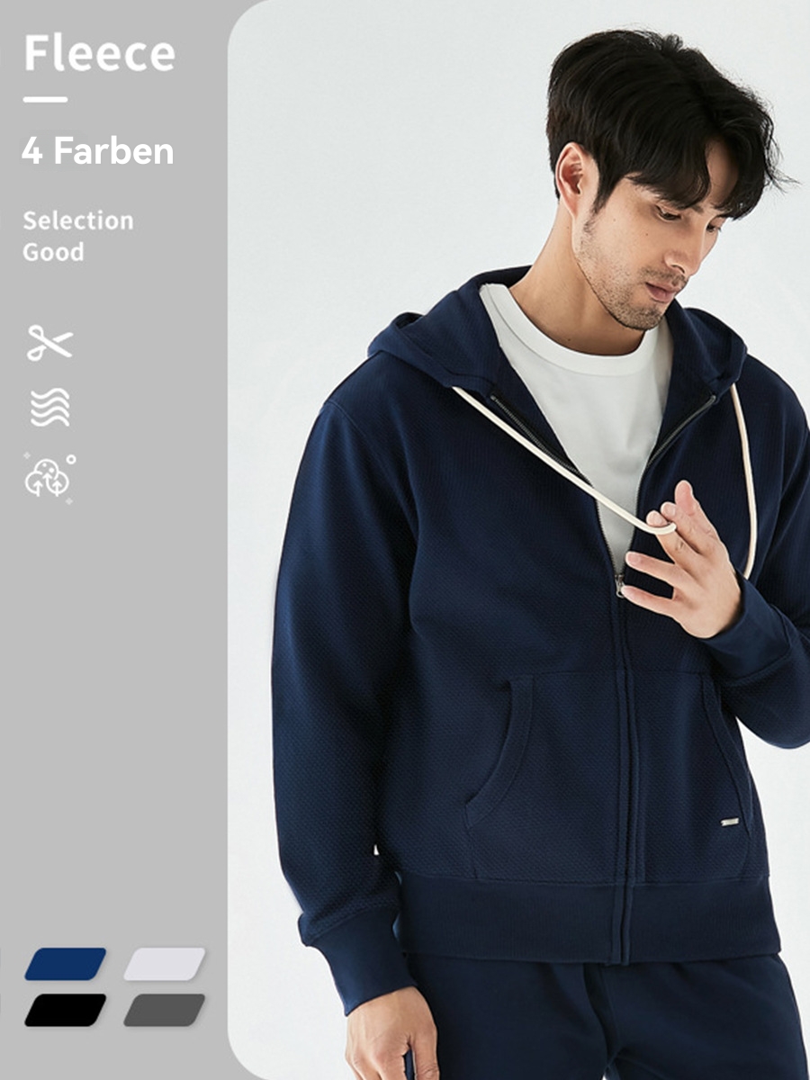 Sweat |  Herren Kapuzensweatshirt Mit Bio Baumwolle Bekleidung Herren