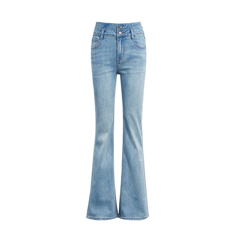 Jeans |  Damen Komfort-Stretch-Jeans Bootcut