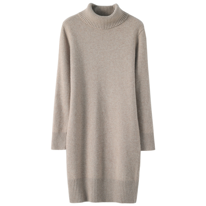 Pullover & Strickjacken |  Damen Flauschiger Long-Pullover Bekleidung Damen