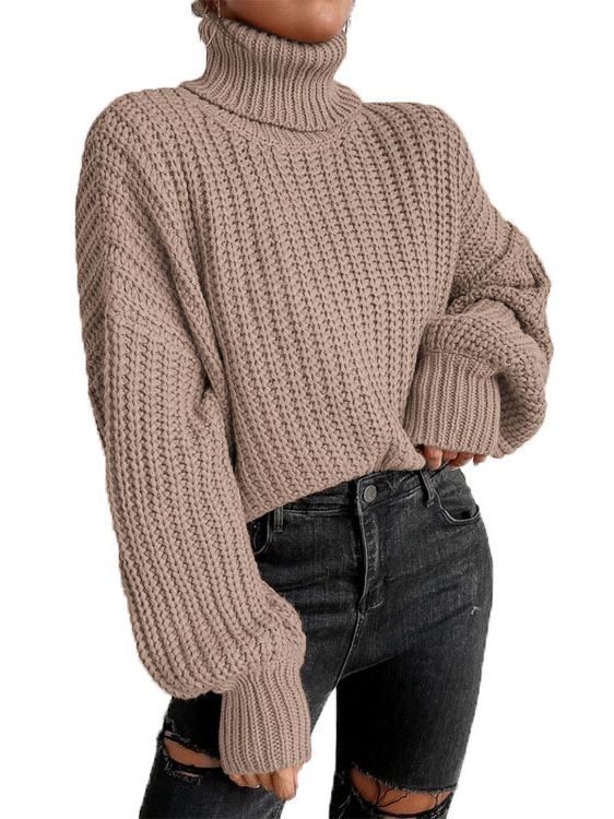 Pullover & Strickjacken |  Damen Grobstrick-Pullover