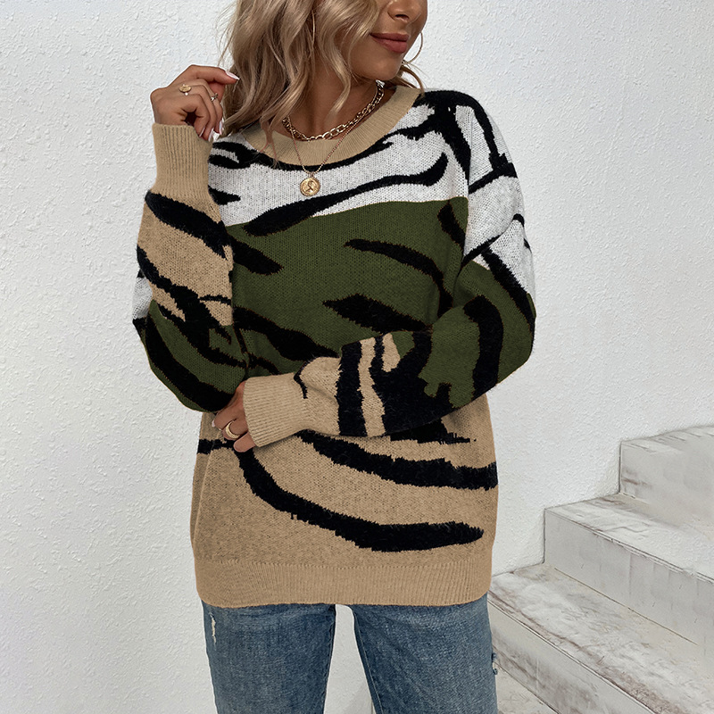 Pullover & Strickjacken |  Damen Jacquard Pullover