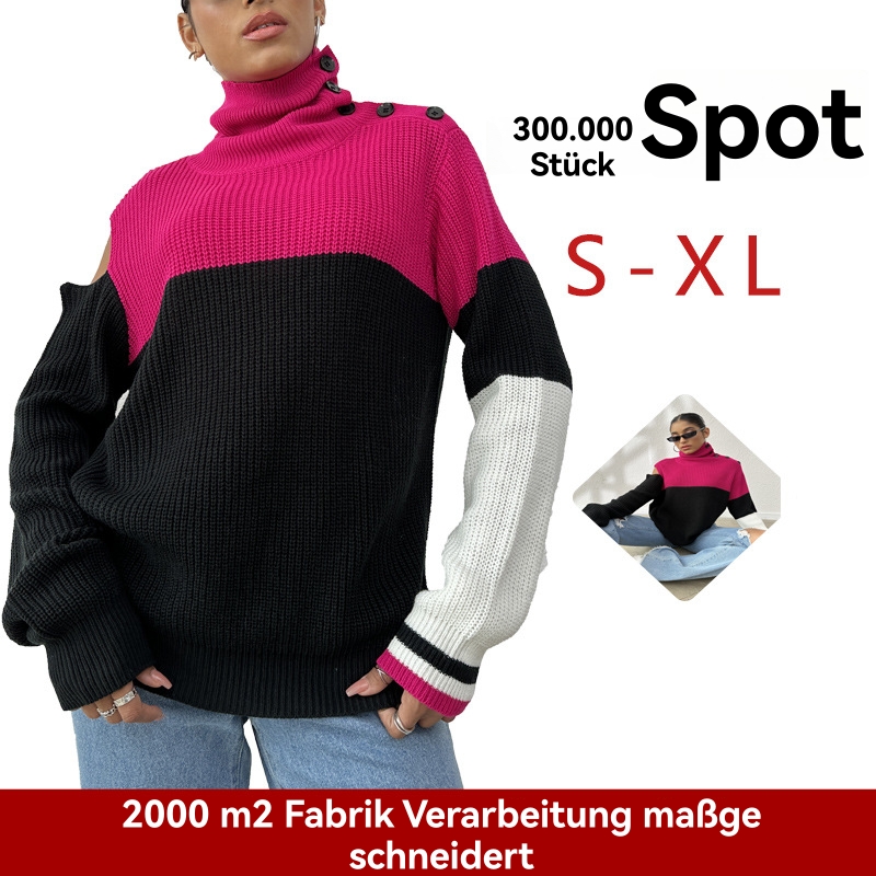 Pullover & Strickjacken |  Damen Pullover Mit Knöpfen