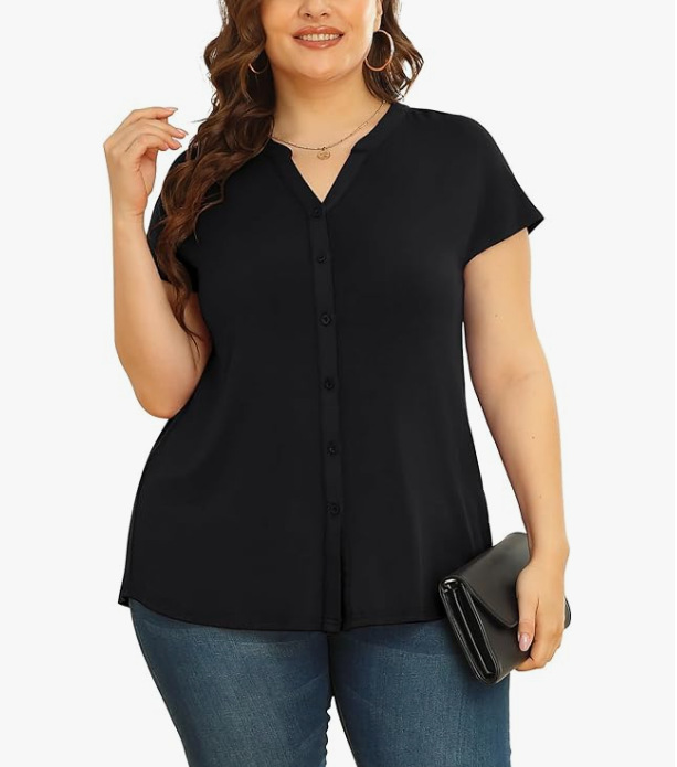 Shirts & Tops |  Damen Blusentop Mit Häkeldetail