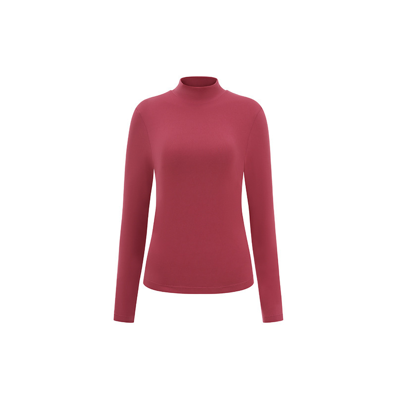 Shirts & Tops |  Damen Langarmshirt Mit Rollkragen