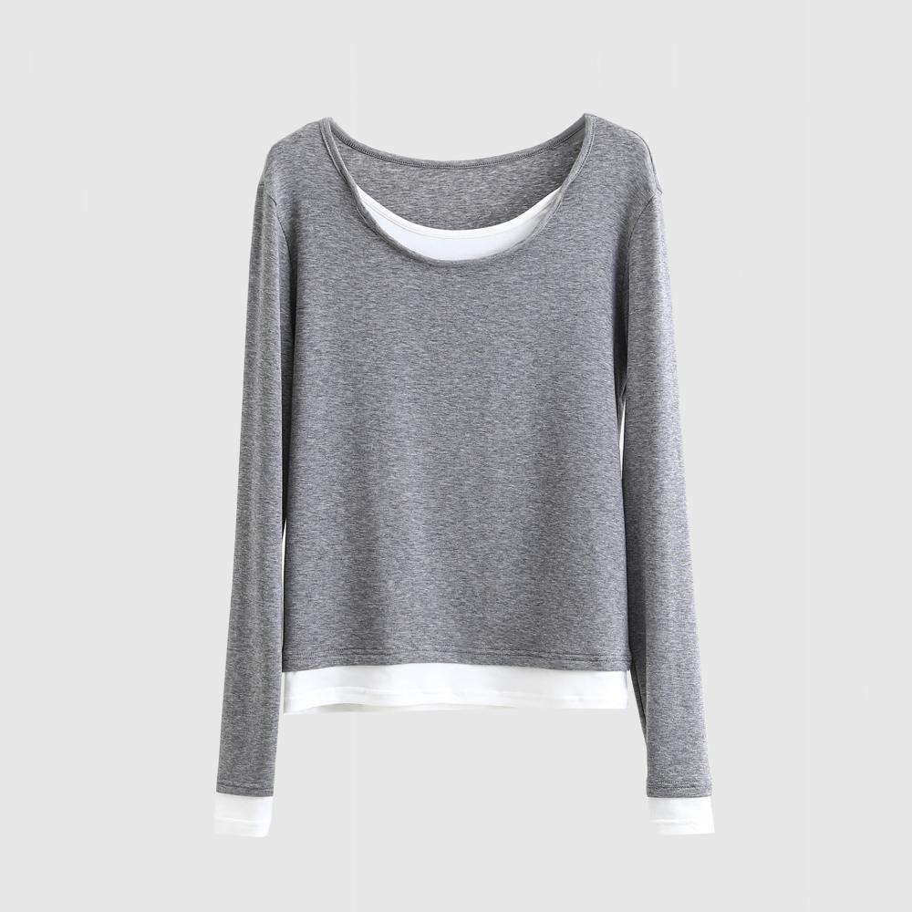 Shirts & Tops |  Damen Longshirt Mit Top (2-Tlg.Set)