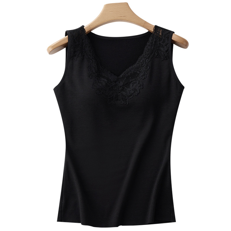 Shirts & Tops |  Damen Top Mit Spitze Und Volant