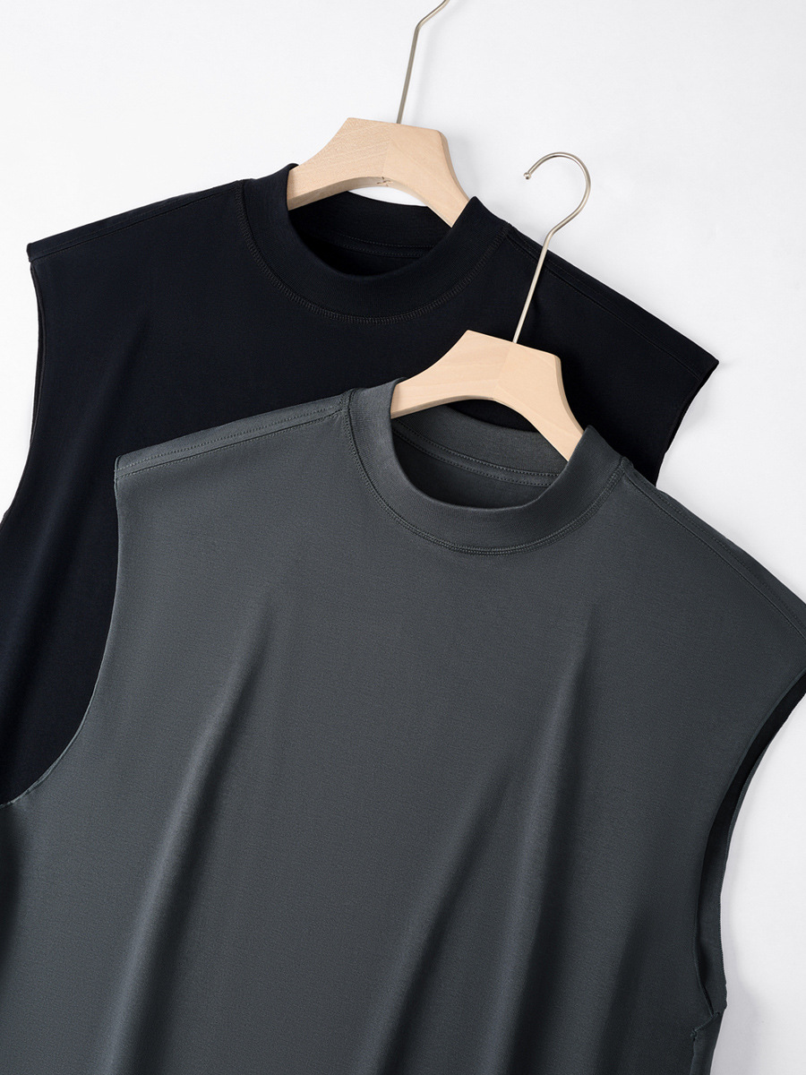 Shirts & Tops |  Damen Top Mit Turtleneck Aus Bio-Baumwolle