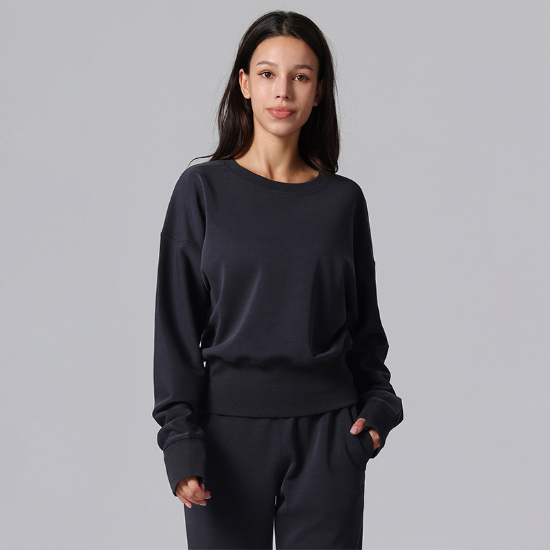 Sweat |  Damen Oversize-Sweatshirt, Langarm