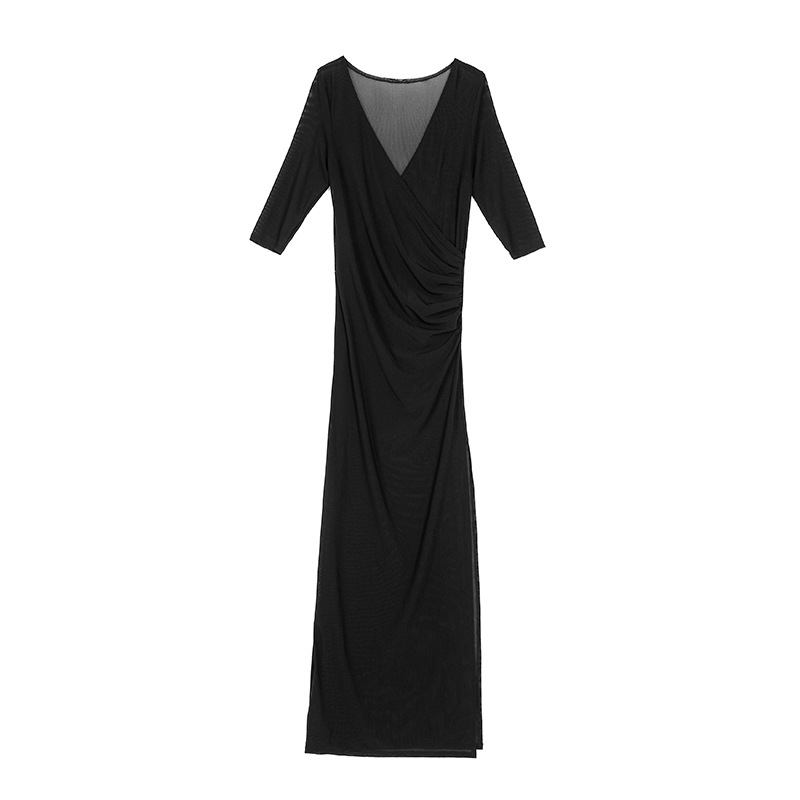 Umstandsmode |  Damen Leichtes Strick-Umstandskleid / Stillkleid